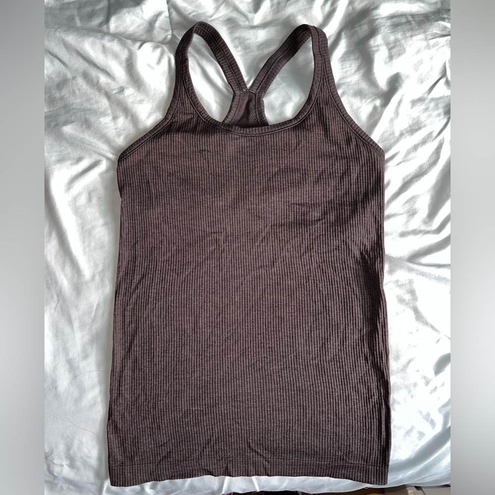 Lululemon Athletica Ebb to Street Tank Black size 10